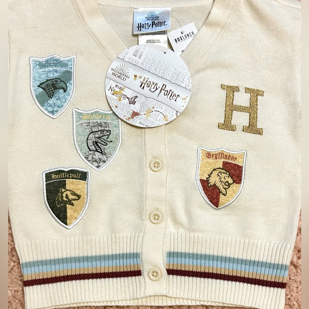Harry Potter Cardigan Sweater 2T Wizarding World NWT